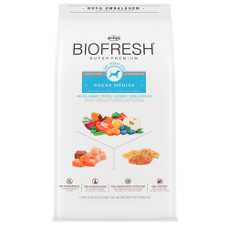 BIOFRESH ADULTOS CASTRADOS RAZAS MEDIAS 3KG