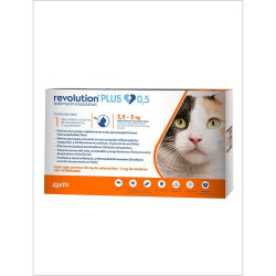 REVOLUTION PLUS 0,5 ML 2,5 A 5 K
