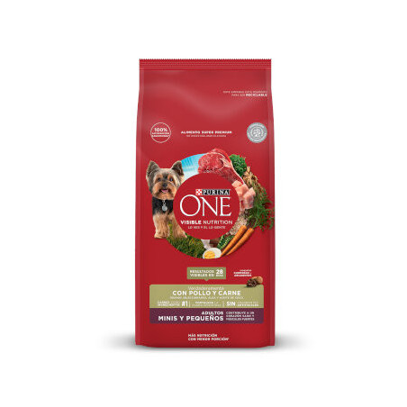 ONE ADULTOS MINI PEQ POLLO Y CARNE 2KG