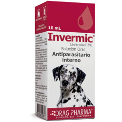 INVERMIC LEVAMISOL 2% 10 ML PERRO