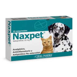 NAXPET KETOPROFENO 10 MG 10 COMPRIMIDO
