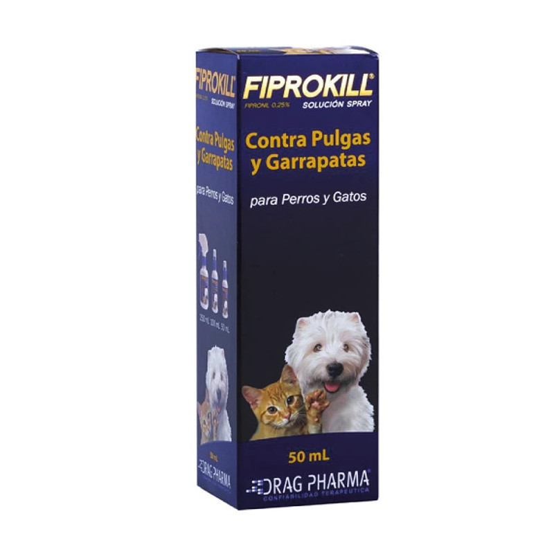 FIPROKILL 50 ML PERROS Y GATOS