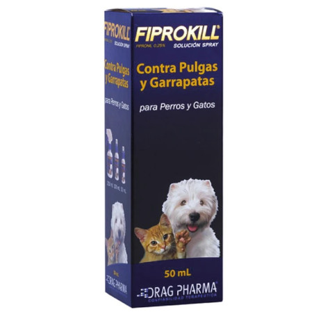 FIPROKILL 50 ML PERROS Y GATOS