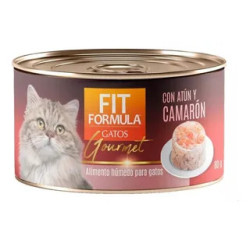 FIT FORMULA GOURMET SABOR ATUN Y CAMARON 80G