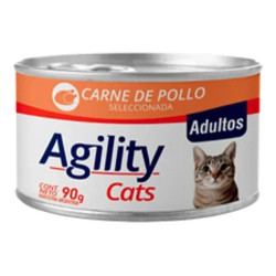 AGILITY CATS CARNE POLLO 90G