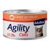 AGILITY CATS CARNE POLLO 90G