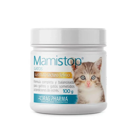 MAMISTOP GATOS SUSTITUTO LACTEO FELINO 100G