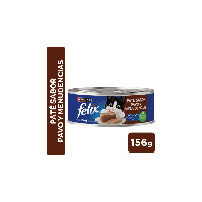 FELIX PATE SABOR PAVO Y MENUDENCIAS 156G