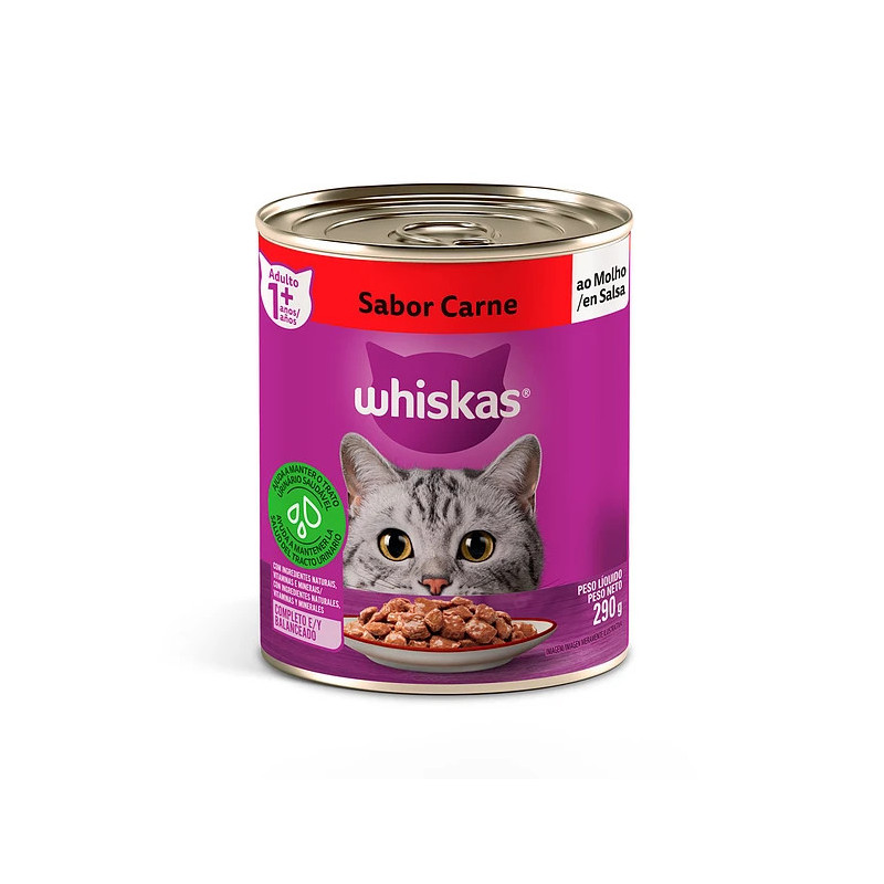 WHISKAS SABOR CARNE 290G