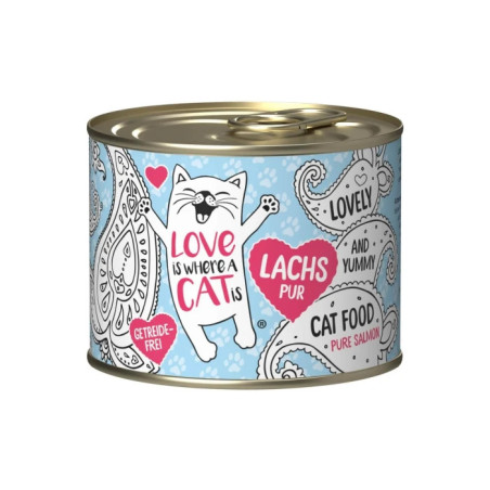 CAT FOOD PURE SALMON 190G