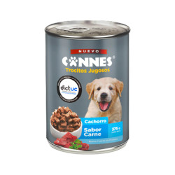 CANNES CACHORRO SABOR CARNE 375G
