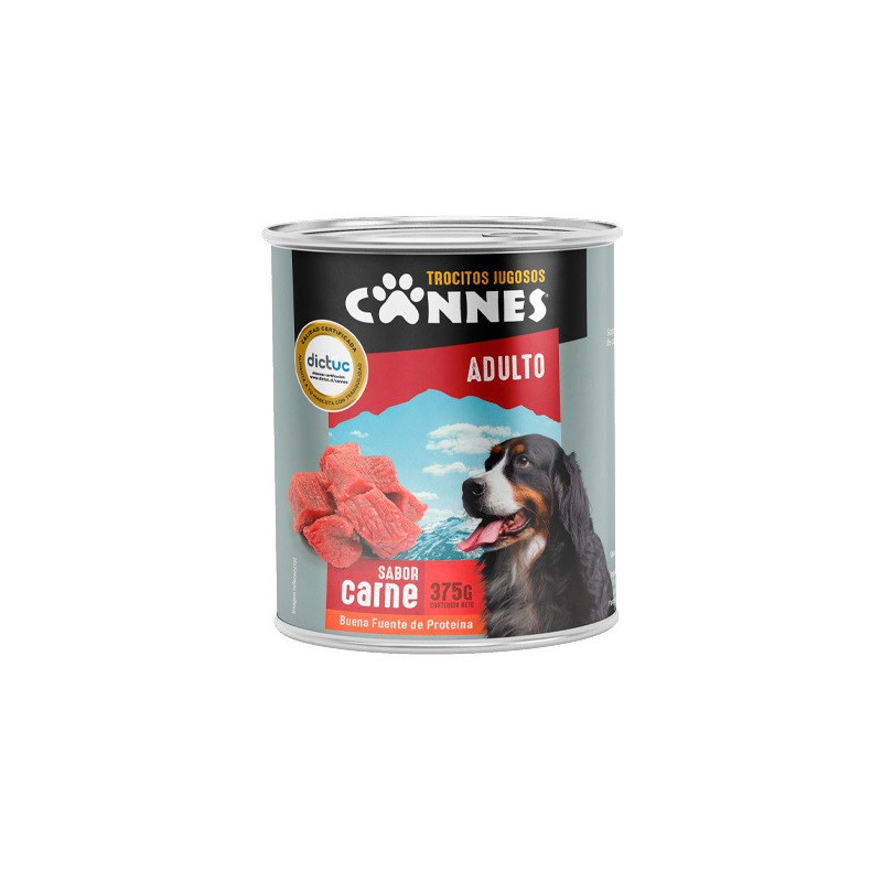 CANNES ADULTO SABOR CARNE 375G