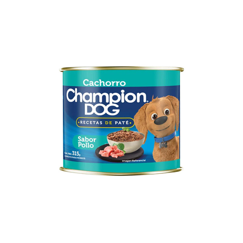CHAMPION DOG CACHORRO SABOR POLLO 315G CHAMPION DOG CACHORRO SABOR POLLO 315G