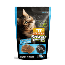 FIT FORMULA SNACK CRUNCHY GATOS RELLENO ATUN/SALMON 100G