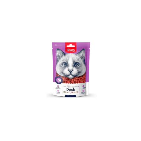 WANPY DUCK JERKY Y STRIPS 80G DA-02S-01