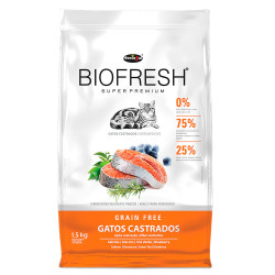 BIOFRESH GATOS CASTRADOS/ESTERILIZADOS SALMON 1,5 KG