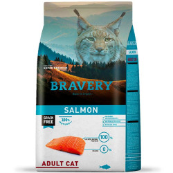 BRAVERY ADULT CAT SALMON 7 KG