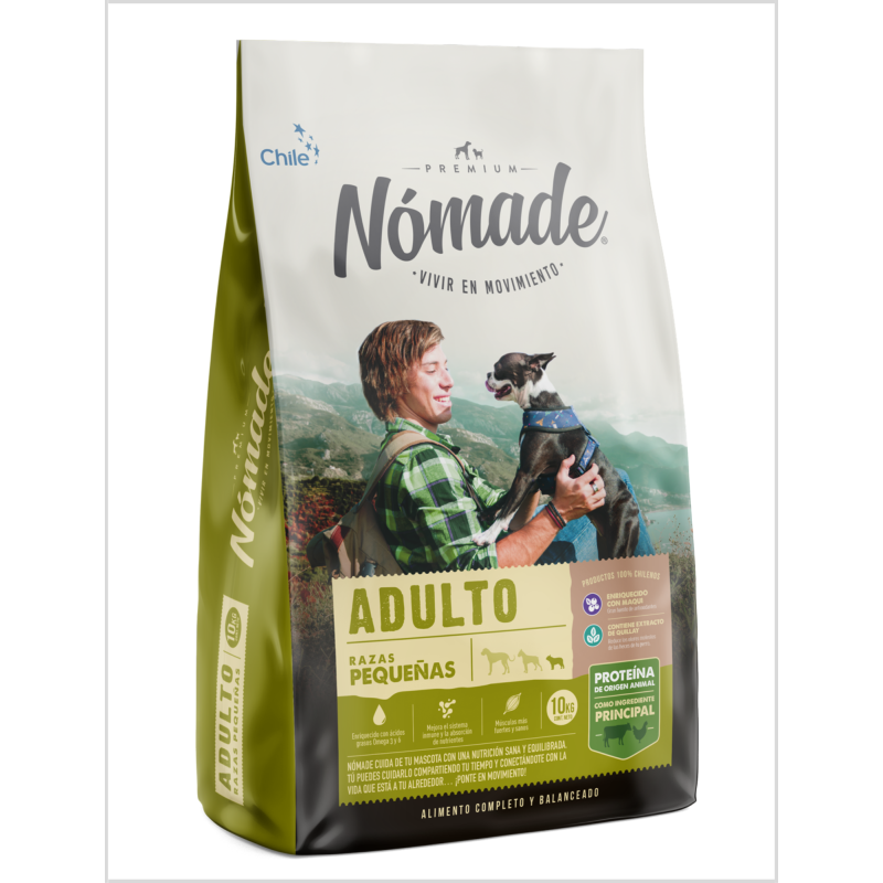 NOMADE ADULTOS RAZAS PEQUEAS 10KG NOMADE ADULTOS RAZAS PEQUEAS 10KG
