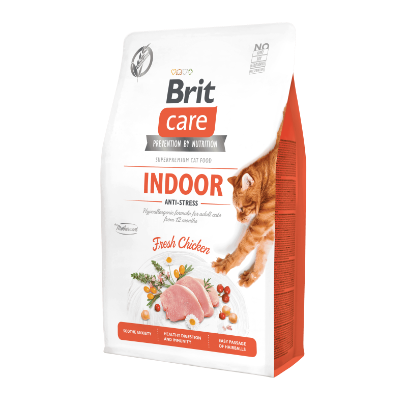 BRIT CARE GATOS INDOOR ANTI-STRESS FRESH CHICKEN (POLLO) 2 KG BRIT CARE GATOS INDOOR ANTI-STRESS FRESH CHICKEN (POLLO) 2 KG
