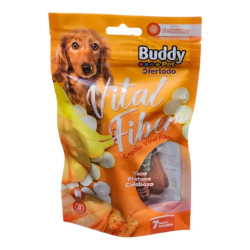 BUDDY PET VITAL FIBER YUCA PLATANO CALABAZA  7 UNIDADES