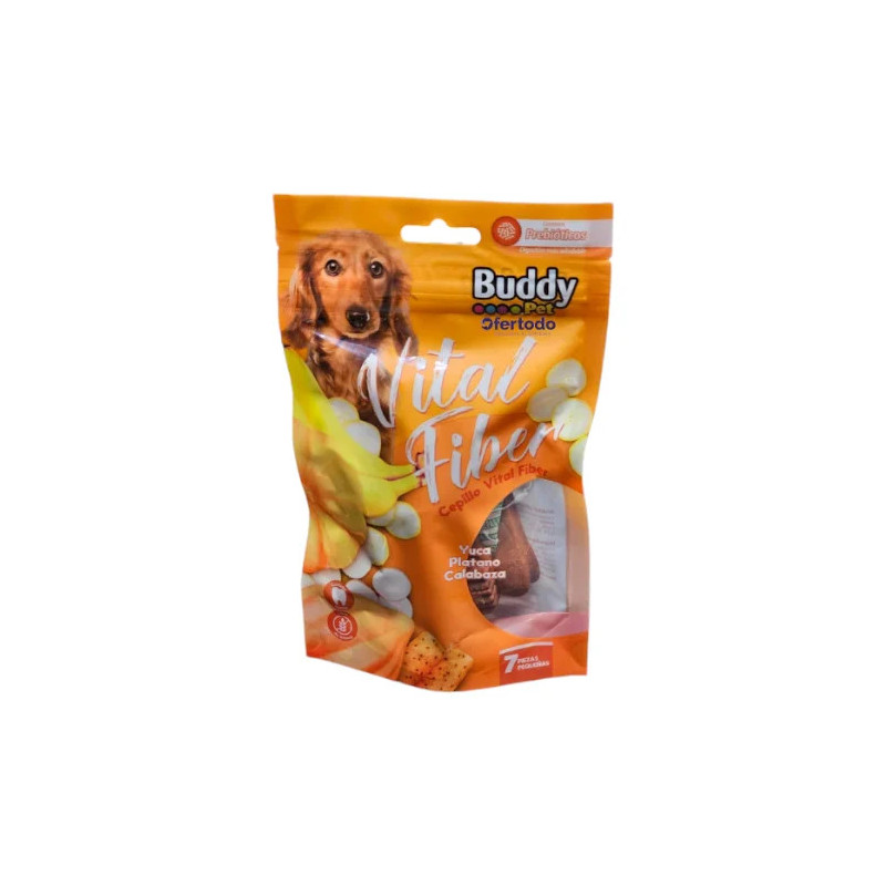 BUDDY PET VITAL FIBER YUCA PLATANO CALABAZA 7 UNIDADES BUDDY PET VITAL FIBER YUCA PLATANO CALABAZA 7 UNIDADES