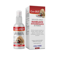 CAN-OUT SOLUCION SPRAY AMARGANTE ANTIMORDISQUEOS DE PERROS 100 ML
