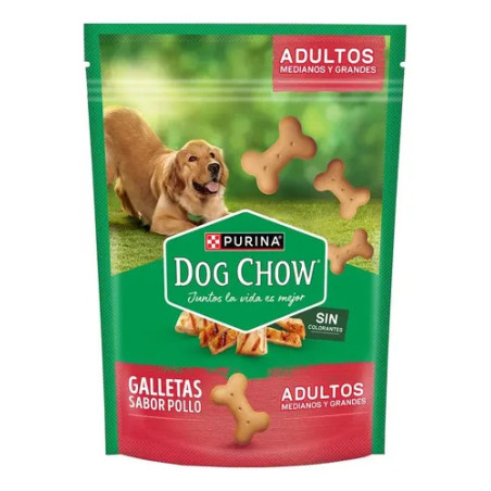 DOG CHOW GALLETAS ADULTO  SABOR POLLO 500G
