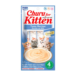 CHURU FOR KITTEN TUNA RECIPE (ATUN) 4 TUBES USA 691