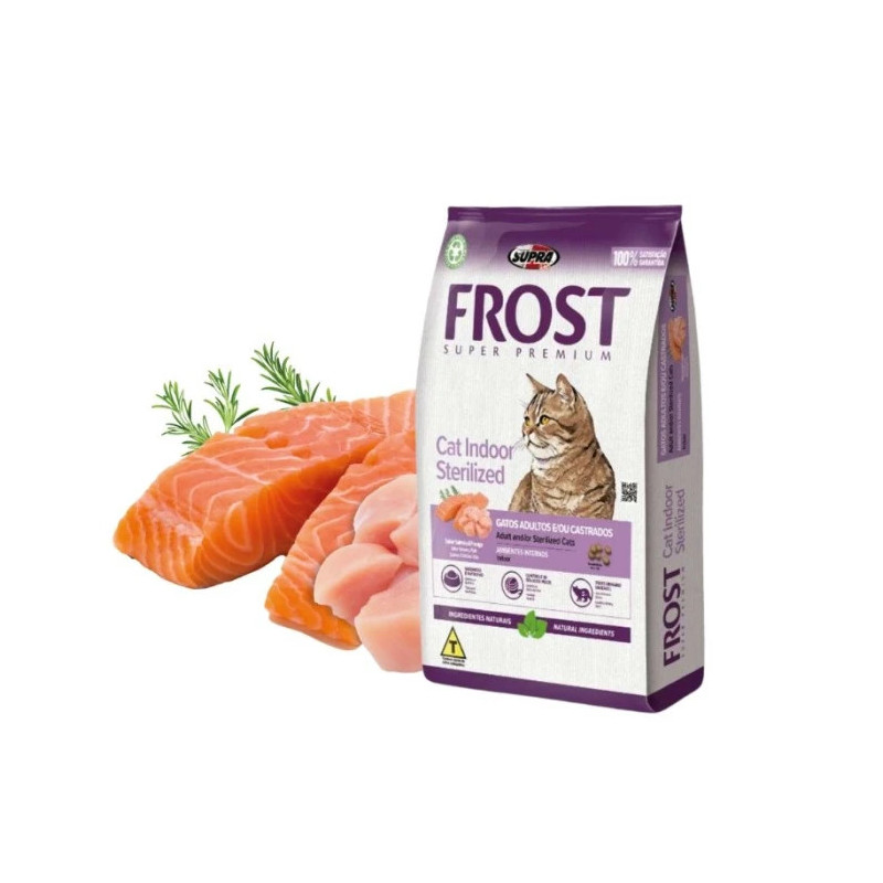 FROST CAT INDOOR STERILIZED SALMON Y POLLO 1,5 KG FROST CAT INDOOR STERILIZED SALMON Y POLLO 1,5 KG