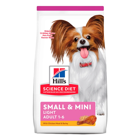 HILL«S SMALL Y MINI LIGTH ADULT 2,04K