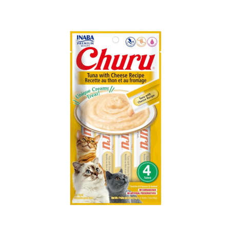 CHURU TUNA WITH CHEESE RECIPE (ATUN CON QUESO) 4 TUBES USA 663