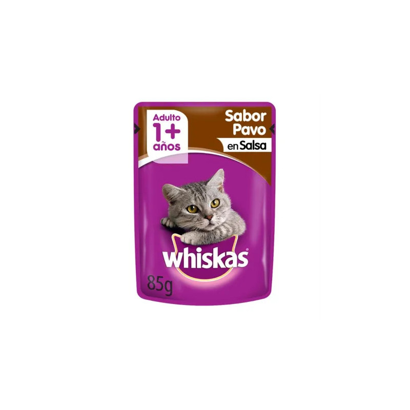 SACHET WHISKAS SABOR PAVO 85G