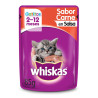 SACHET WHISKAS GATITOS  SABOR CARNE 85G