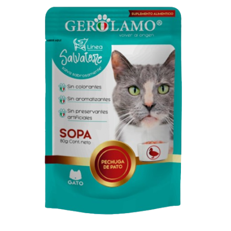 SACHET GEROLAMO SOPA DE PATO 80G