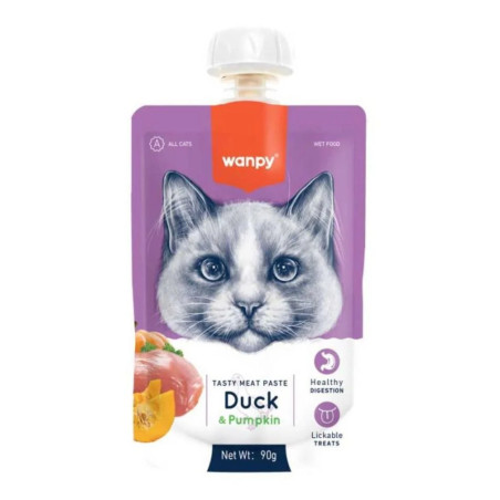 WANPY DUCK Y PUM PKIN 90G RAC-39