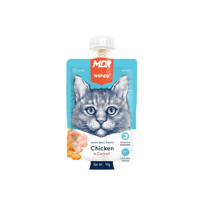 WANPY CHICKEN Y CARROT 90G RAC-38