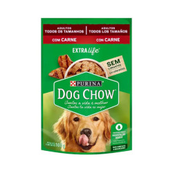 SACHET DOG CHOW ADULTO SABOR CARNE 100G