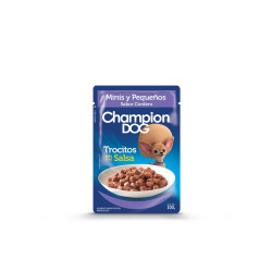 SACHET CHAMPION DOG MINIS Y PEQUEOS SABOR CORDERO 100G