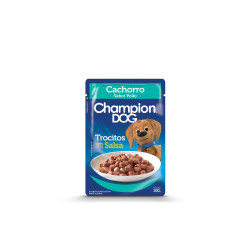 SACHET CHAMPION DOG CACHORRO SABOR POLLO 100G