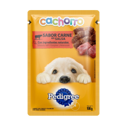 SACHET PEDIGREE CACHORRO SABOR CARNE 100G