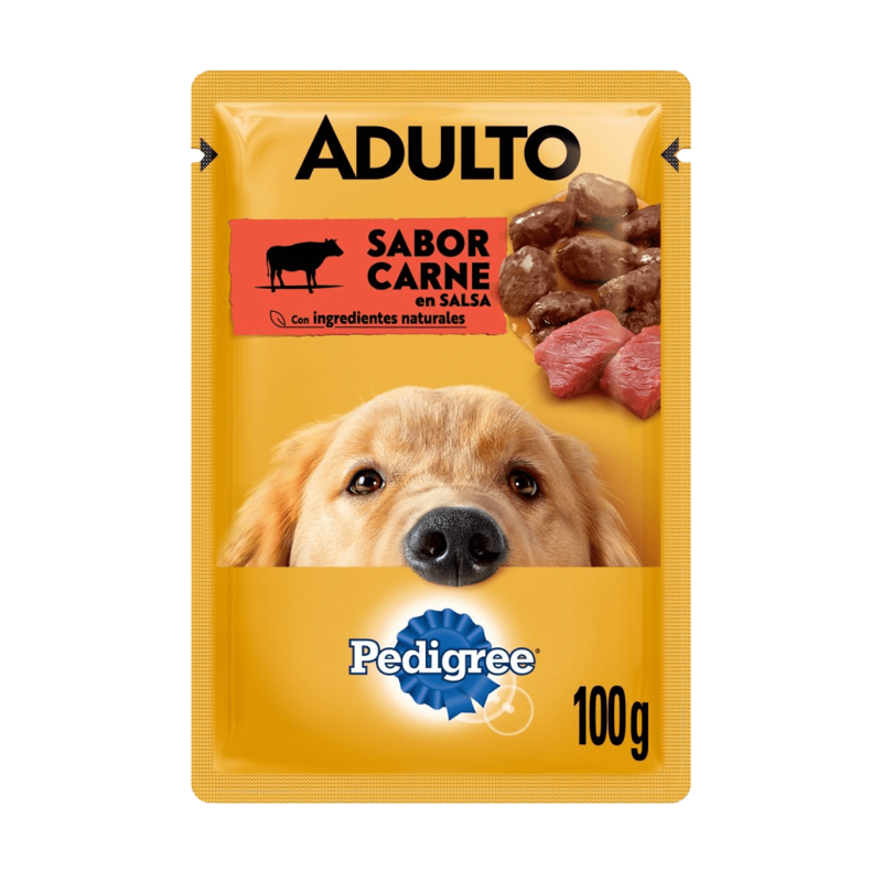 SACHET PEDIGREE ADULTO SABOR CARNE 100G SACHET PEDIGREE ADULTO SABOR CARNE 100G