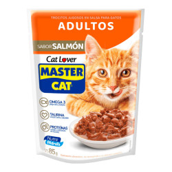 SACHET MASTER CAT ADULTO SABOR SALMON 85G