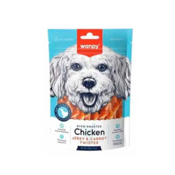 WANPY CHICKEN JERKY Y CARROT STICKS 100G  CE-19H