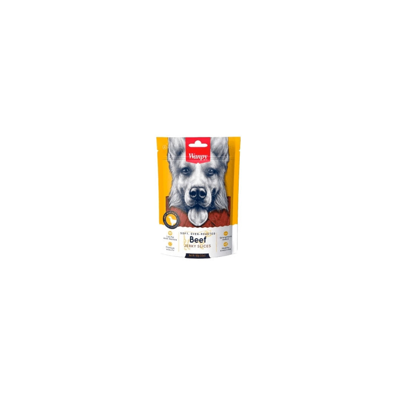 WANPY BEEF JERKY SLICES 100G MA-04S