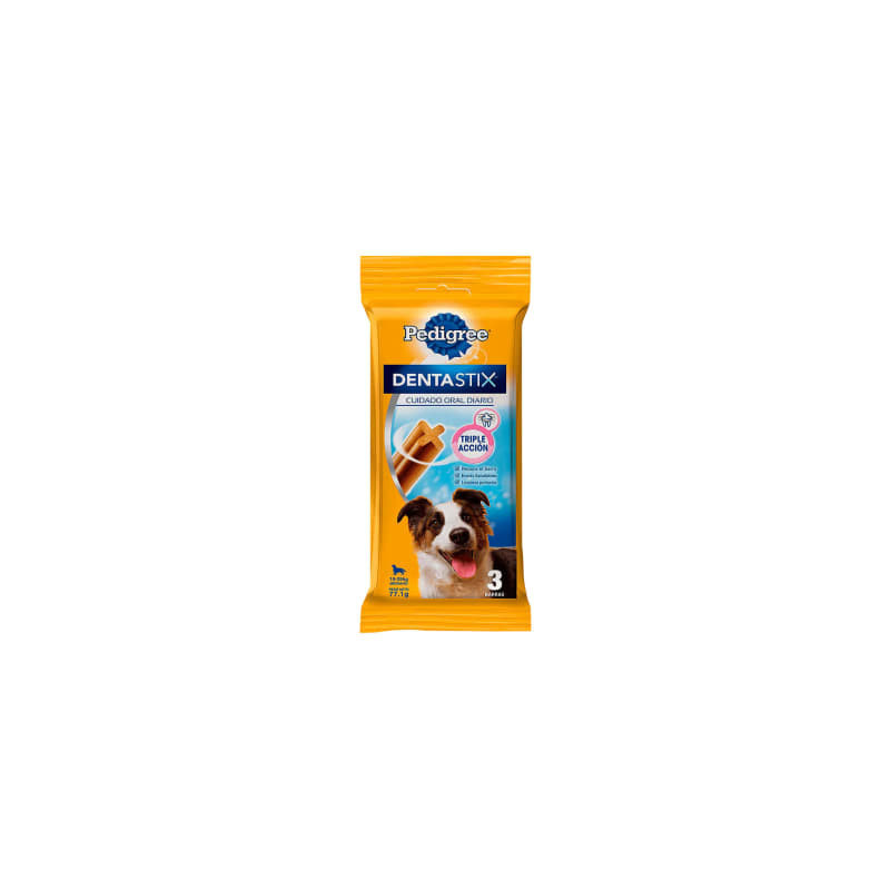 PEDIGREE DENTASTIX 3 UNIDADES 77G PEDIGREE DENTASTIX 3 UNIDADES 77G