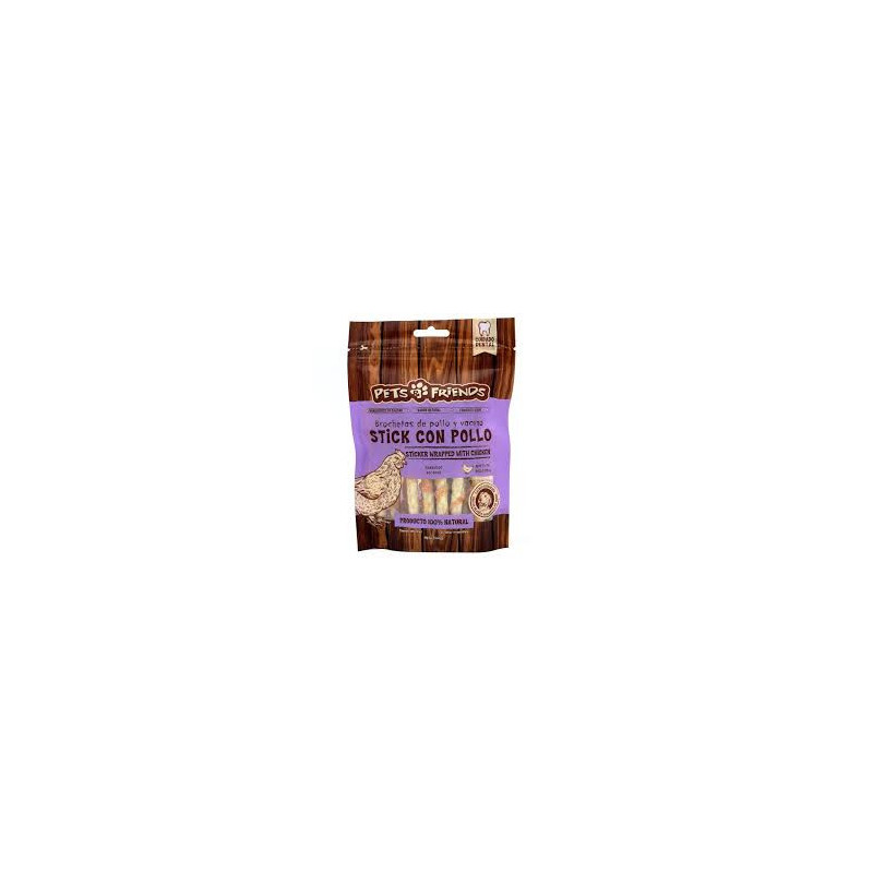 PETS Y FRIENDS STICK CON POLLO 100G PETS Y FRIENDS STICK CON POLLO 100G