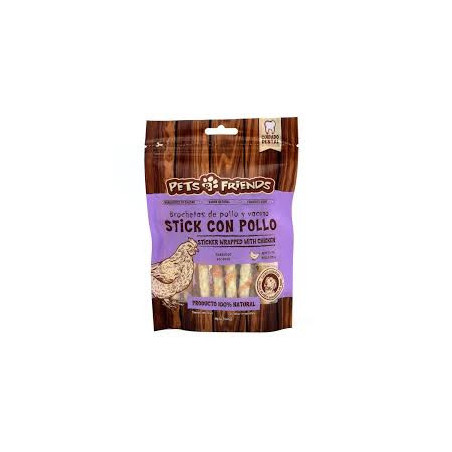 PETS Y FRIENDS STICK CON POLLO 100G