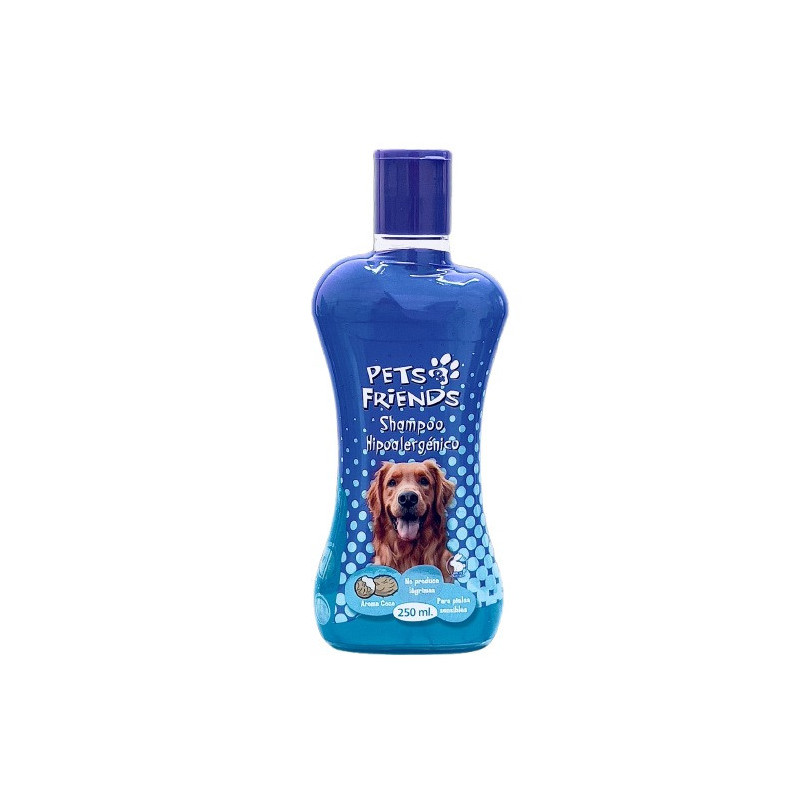 PETS FRIENDS SHAMPOO HIPOALERGENICO AROMA COCO 250 ML