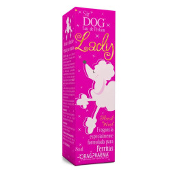 SIR DOG FRAGANCIA LADY PARA PERRITAS AROMA FLORAL WOOF 80 ML