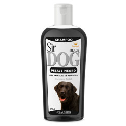 SIR DOG SHAMPOO BLACK PELAJE NEGRO FRAGANCIA FRUTAL 390 ML